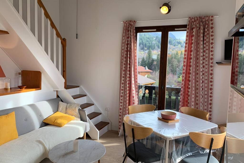 Ferienwohnung Eden Roc Grand Massif Les Carroz-d'Araches Exterior foto