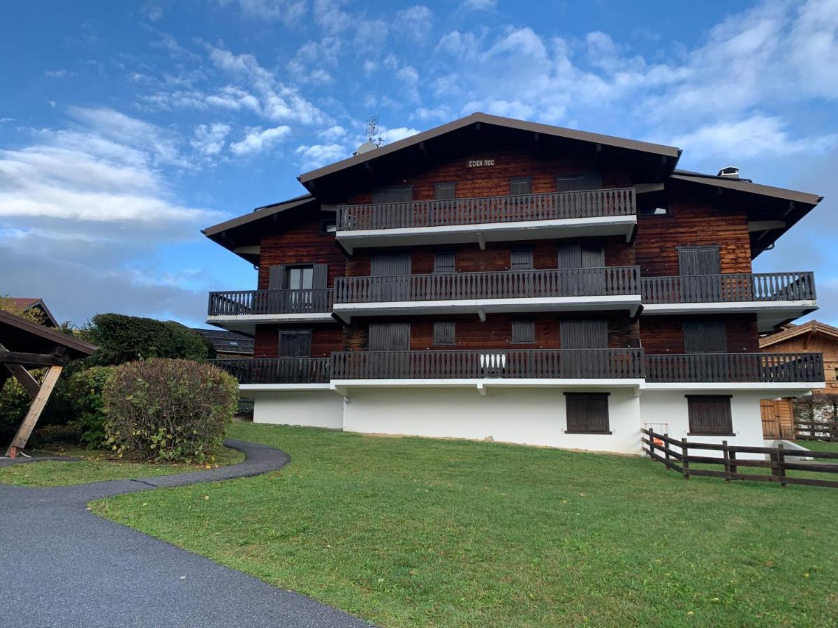 Ferienwohnung Eden Roc Grand Massif Les Carroz-d'Araches Exterior foto